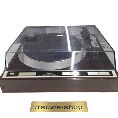 DENON DP-37F Quartz Lock Automatic Turntable Plattenspieler getestet gebraucht