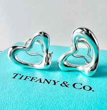 Tiffany & Co. Elsa Peretti Open Heart Ohrring...