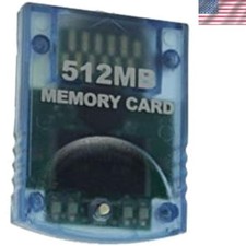 512MB High-Quality Memory Card for Wii  GameCube - Effortless Game Saving