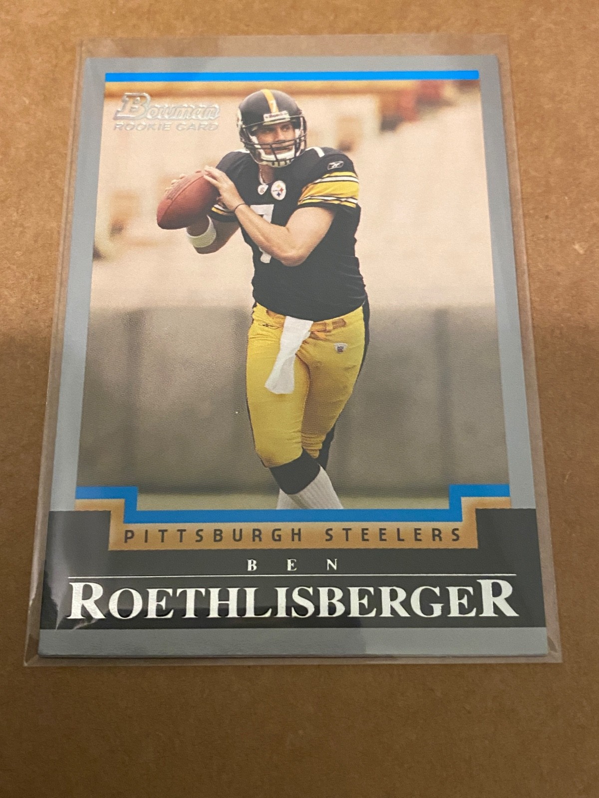 2004 Bowman Ben Roethlisberger Rookie RC #114 Pittsburgh Steelers