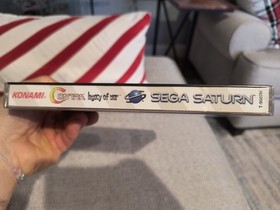 Contra: Legacy Of War (Sega Saturn, 1997) Cib w/ 3D Glasses! Tested & Working!