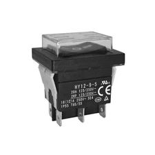 Waterproof Toggle Switches 6 Pin Power Control 20A Heavy Duty Toggle Switches