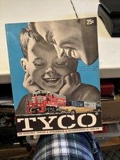 1965-66 VINTAGE TYCO HO ELECTRIC TRAINS SPEEDWAYS CATALOG DEALER PRICE LIST