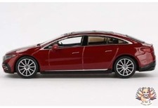 Mini GT 1/64 Mercedes Benz EQS 580 4MATIC LHD Red Met [MGT00970-BL]