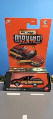 NEW Matchbox Moving Parts 1992 GM Buick Roadmaster Estate (Red)