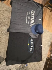 RC Clothing - Amain/Protek RC 4XL shirts and Team Associated snap back hat