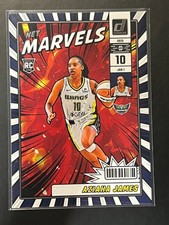 2025 Donruss WNBA Net Marvels #141 Aziaha James - (RC) Dallas Wings