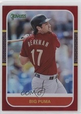 2021 Panini Donruss Retro 1987 Variation Holo Red Lance Berkman (Big Puma) 0b5