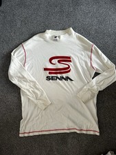 Senna Instituto Ayrton Senna Formula 1 Motor Sport Long Sleeve Shirt