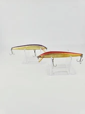 (2 ) Vintage Bagley All Brass Bang-O-Lure #4 Lot  