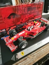 1:18 scale Ferrari F2007 diecast model  Hot Wheels  Kimi Raikkonen "Hat Trick"