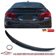Heckspoiler Heckflügel Schwarz für BMW 5er F10 F18 M5 520d 520i 10-16 M4 Style
