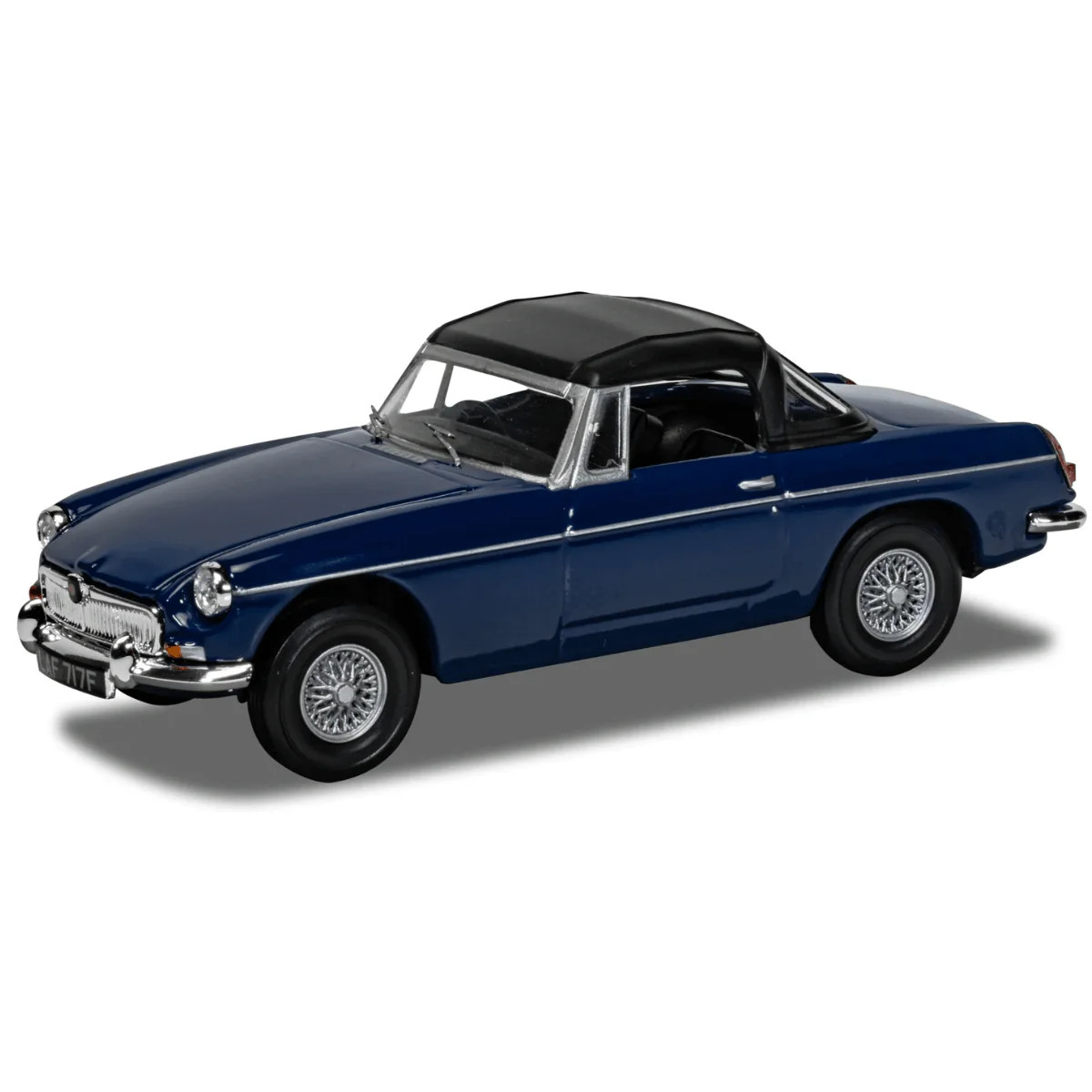 Corgi VA10713 MGB Mk1 Roadster, Mineral Blue - 1:43 Scale Vanguards Model