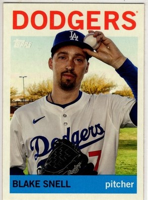 2025 Topps Baseball Blake Snell No. 10 Los Angeles Dodgers