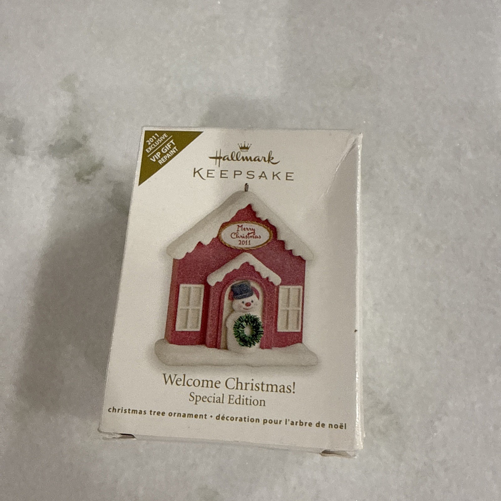Hallmark Keepsakes Special Edition VIP Gift Welcome Christmas AD4485