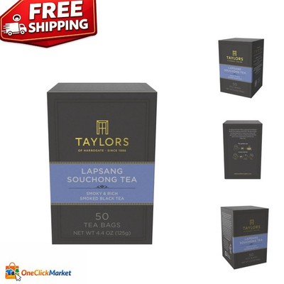Organic Lapsang Souchong Tea, 50 Count - Strong Flavor for Tea Aficionados