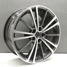 SUBARU BRZ TOYOTA GT86 17" DIAMOND CUT ALLOY WHEEL RIM SU003-00757 GENUINE X1