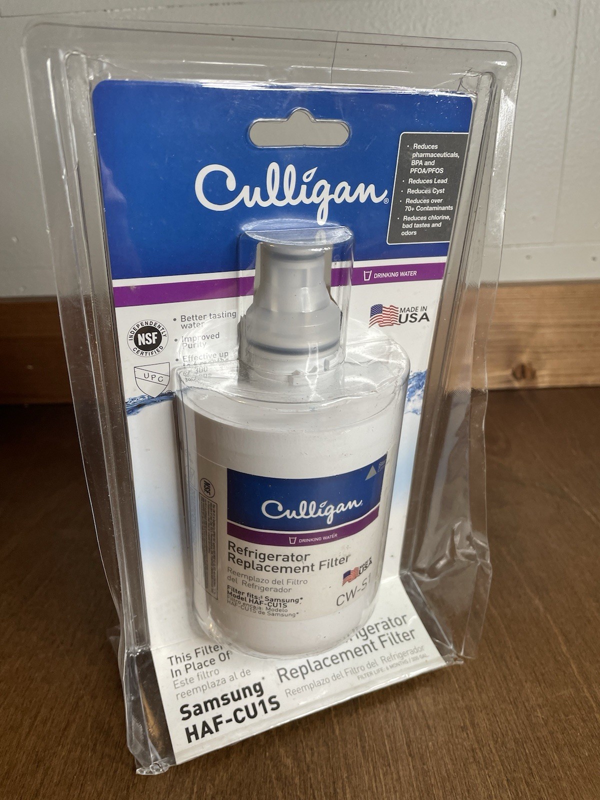 Culligan Refrigerator Water Filter CW-S1 Replaces Samsung HA