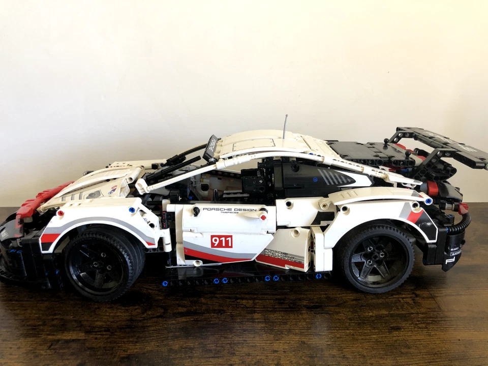 Lot Lego Technic 42077  42096 voiture de rallye et Porsche RSR  - Photo 2/4