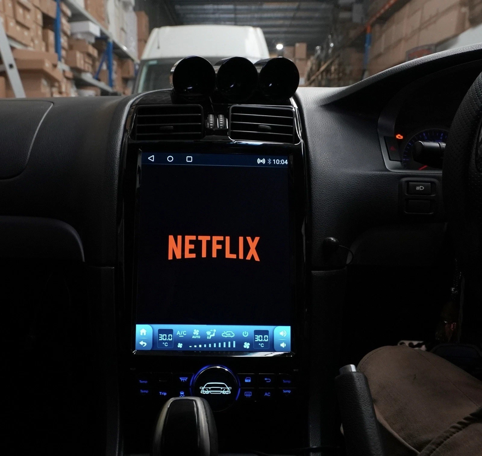 Ford Falcon Ba Bf Unit | SatNav | Wireless Apple CarPlay + GPS | 12.1 Inch | V6