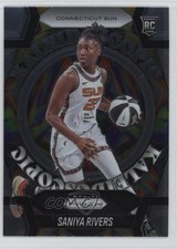 2025 Panini Prizm WNBA Kaleidoscopic Saniya Rivers #8 Rookie RC 1q03