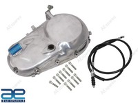 FüR Royal Enfield Kugel Klassisch 350 500Cc Motor Kupplung Abdeckung Assy LH S2U