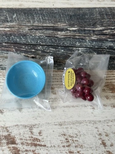 NEW American Girl of the Year Doll Saige PICNIC Set - Grapes & Bowl for 18” Doll