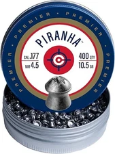 Crosman Premier LPPH77 .177-Caliber Piranha Pellets (400-Count)