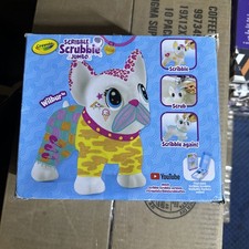 Crayola Scribble Scrubbie Wilbur Laney Dog Combo Color Clean Adorable Pets