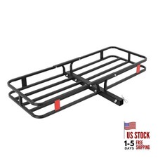 500 Lbs Capacity Cargo Baskets - Heavy-Duty Hitch Mount Cargo Carrier Basket,