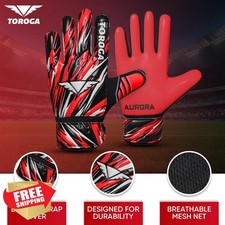 GRIPKNOX Goalkeeper Gloves Soccer Kids Youth Adults Double Waist