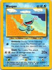 Wooper 82/111 Neo Genesis Regular HP on eBay