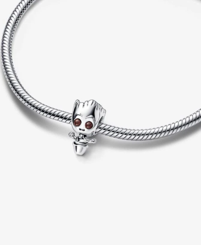 Pandora x Marvel Guardians of the Galaxy Tanzender Groot Charm ( 792554C01 ) - Bild 3 von 4