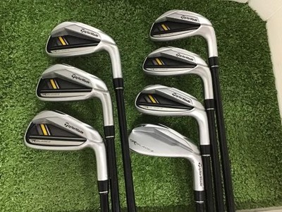 TaylorMade RocketBladez Eisensatz 5-9, Pw, AW 7-teilig Flex S TM7-113 Graphit