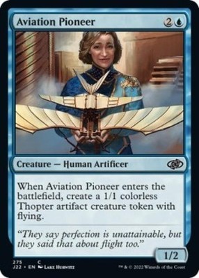 Aviation Pioneer - J22 MTG - Light Play