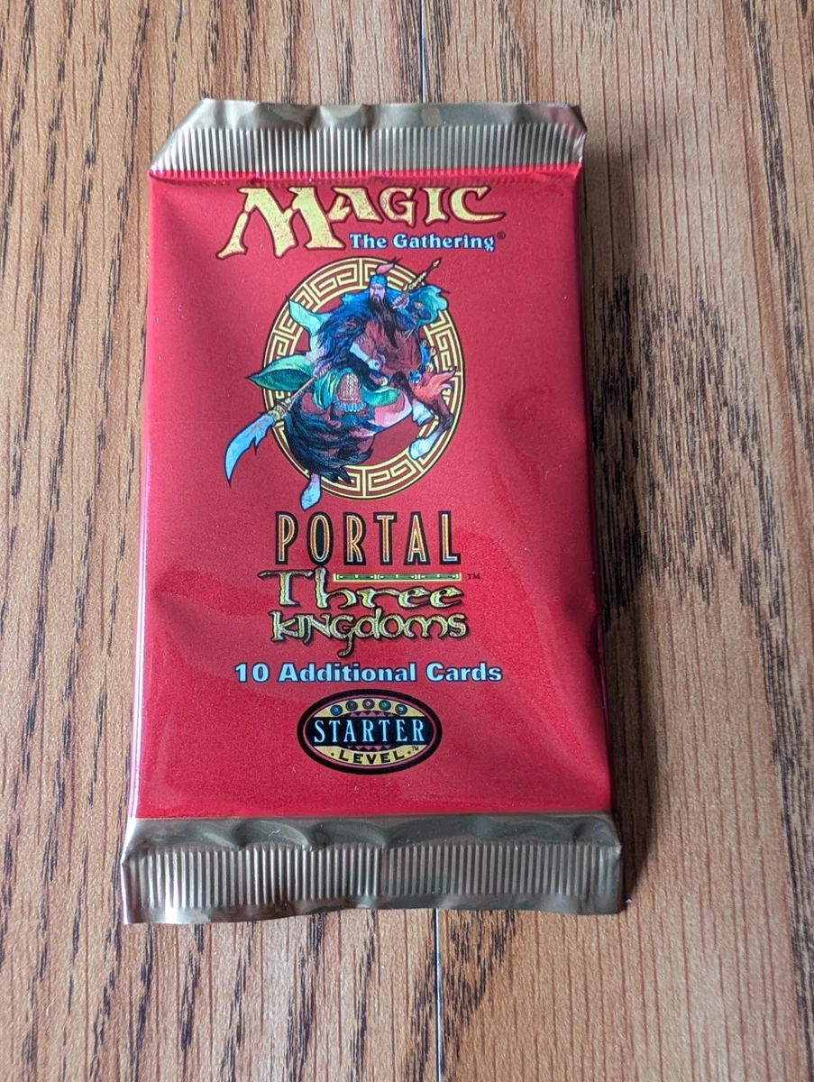 p3k booster box Magic: The Gathering Portal Three Kingdoms Sealed Collectible Card Game  Packs for sale
