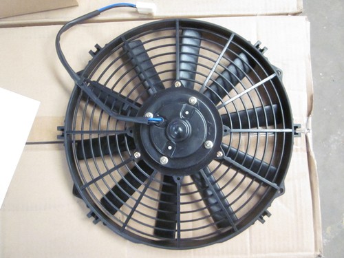 Universal A/C Condensador Ventilador 12" 12 Voltios Dc - 第 1/4 張圖片