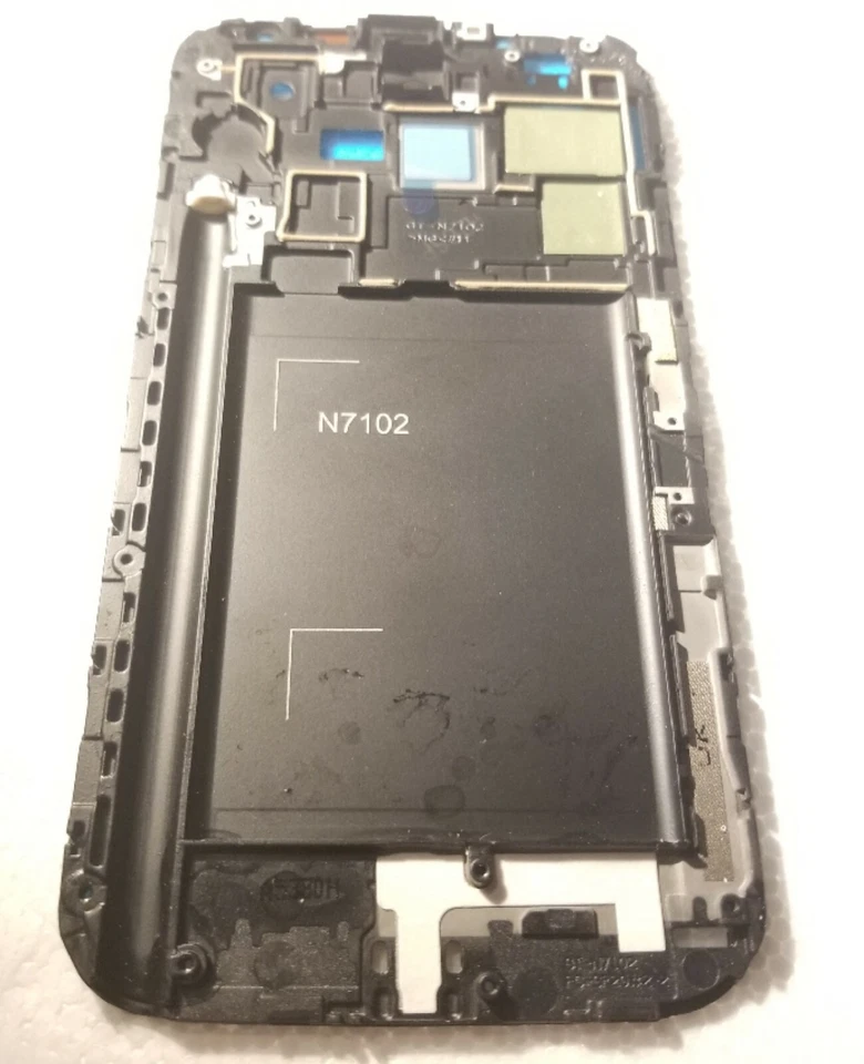 Cadre Châssis Écran Samsung Galaxy Note 2 Gt N7102 Neuf Très Bon État. - Photo 2/2