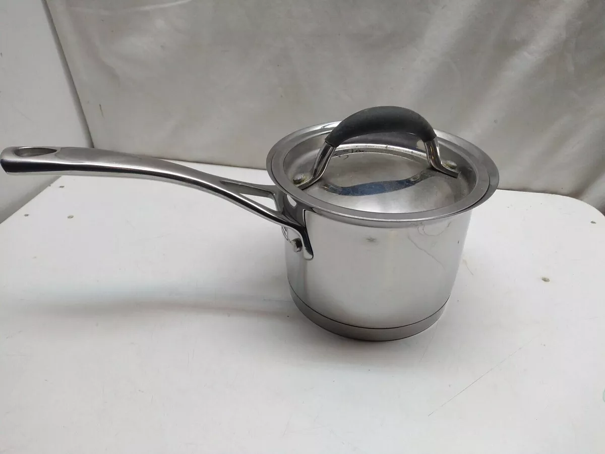 Kirkland Signature 1.5 Qt Saucepan Pro NSF Stainless Windsor Milk