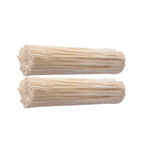 200Pcs Milk White Pipe Cleaners Craft Bulk Supplies 12inch x 6mm