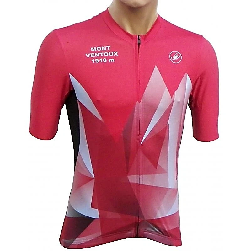 Maillot Cycliste Castelli Credit Suisse Homme - Rouge - Taille XL - 1/4 Zip - Vintage