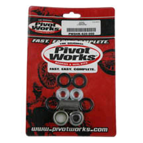 87-90 SUZUKI LT500R: Pivot Works Shock Bearing Kit - Rear (BLACK) PWSHK-S20-000 87-90 SUZUKI LT500R: Pivot Works Shock Bearing Kit - Rear (BLACK) PWSHK-S20-000