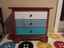 ombre blue dresser