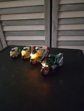 Lot Of 4 Amerada HESS Gasoline Motorcycle Racers 1995,2001 & 2- 2004