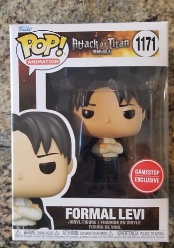 Funko Pop! Attack on Titan #1171 Formal Levi - Game Stop Exclusive