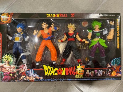 7Pcs/Set Japão Anime Dragon Ball Super Figura Filho Goku Kakarotto Vegeta  Gogeta Zamasu Android 18 Burdock Saiyan Q Versão PVC Figuras De Ação Modelo  Doll Toys