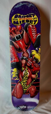Shorty's Skateboard Deck ''Bridget The Pissed Off Midget'' (Sample) One Of One