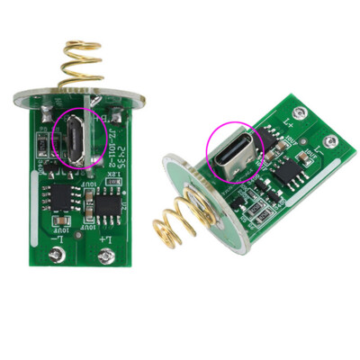 3-4.2V Einzel-Lithium-Taschenlampe Treiber Board PCB Platine für 18650/26650
