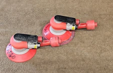 2 3M Vacuum Random Orbital Sander Pneumatic Air Tool 6" Disc Hook Loop Pad 20208