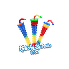 TWIST Slush yard cup 12oz (350ml) HT33 x 80 cups with lid and straw